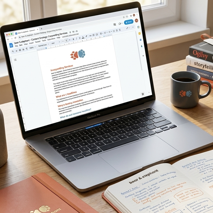 Copywriting, SEO- und GEO-Texte aus Bonn von bear & elephant